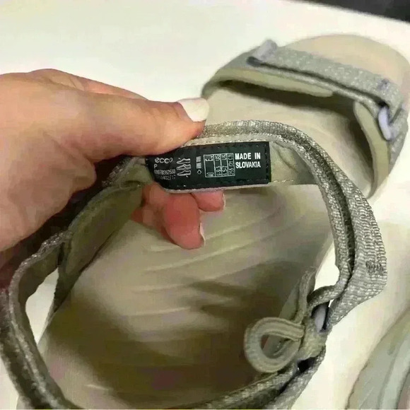 WOMENS ECCO X-TRINSIC 3S WATER SANDALS VETIVER gray - Picture 8 of 10